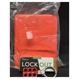 (1) Pk of Based Safety Blank Tags & Lock Out