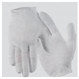 (1) Pack of 12 Cotton Industrial Gloves