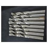 (8) HSS Drill Bits