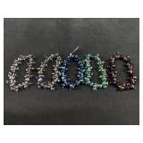 (5) Beaded Bracelets