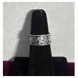 Sz:5, Silver Bear Ring