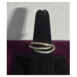 Sz: 7, 925 Puzzle Ring