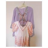 (3) Boho Tops M\L Lucky Brand & Other