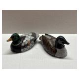 (2) VTG Ceramic Duck Decoys