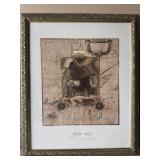 23ï¿½x19ï¿½ Joyce Combs African Lion Wall Frame