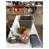 Lot Of Trash Can, Mini Storage Box & More