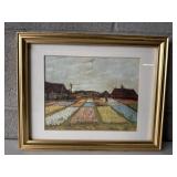 14ï¿½x11ï¿½ Bulb Fields Vincent Van Gogh Frame