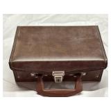 10"x6"x4" Leather Case With Cassettes