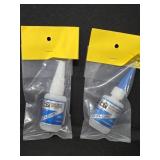 (2) NEW BSI Insta-Cure 1/2 oz Super Thin Glues