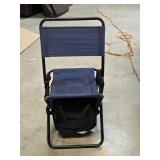 Portable Chair w/ Storage, Koozies & More