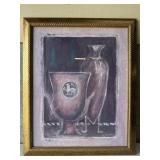 22ï¿½x19ï¿½ ï¿½Still Lifeï¿½ By J. Combs, Wall Frame