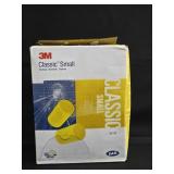 Case of 3M Class Earplugs Sz Small