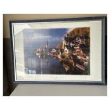 2001 38"x27.5" Scalan Swan Lake Photograph Framed