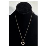 925 Silver Heart Necklace