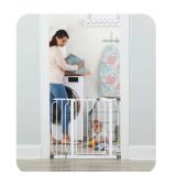 NIB Regalo Easy Step Metal Safety Gate White