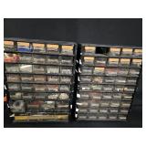 (2) Hardware Organizers w/Contents