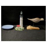 Fitz & Floyd Trinket Dish, Maine Lighthouse &