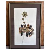 19ï¿½x13ï¿½, Vintage Butterfly Wing Art Wall Frame
