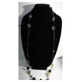 Long Beaded Necklace Chain