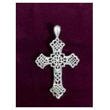 925 Silver Cross Pendant