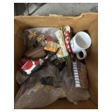 Box Of Mini Figures For Decor