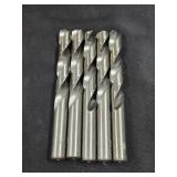 (5) HSS Straight Shank Twist Drills 18.0MM