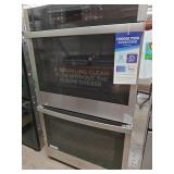 GE 30" Smart Built-In Self-Clean Double Wall Oven