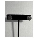 925 Silver Flower Earrings