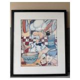 25ï¿½x21ï¿½ ï¿½Chef Mixing Ingredients In Bowlï¿½ Wall