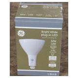 GE Bright White Plug In LED Light Bulb