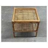 17.5"x17.5"x 16" Mid Century Coffee Table