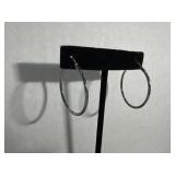 925 Silver Hoop Earrings