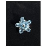 925, Flower Pendant For Necklace