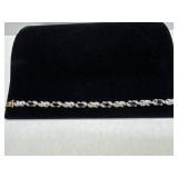 925 Two Tone Bracelet