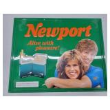 1985 Newport 21.5x17 Metal Retail Signage