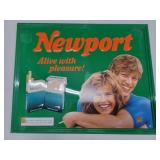 1985 Newport 21.5x17 Metal Retail Signage