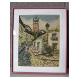 15"x13ï¿½ Woman Walking Wall Frame