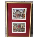 17"x12ï¿½ Vintage Le Moulin Rouce Wall Frame