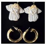 Angel & Hoop Earrings