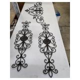 (3) Metal Wall Art Pieces