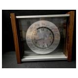 Vintage Verichron GMT World Time Quartz Mantel Clo