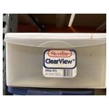 Sterilite Plastic Storage Box  29Qt./27L