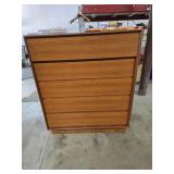 Beautiful Solid Teak Dovetailed Chest of Drawers