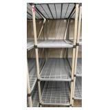 Metro Max 4 Shelving Unit 47"x24"x74"