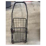 12"x11"x 30" Folding Shopping Trolley