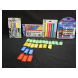 Sharpies, Dry Erase Markers, Highlighters, Index