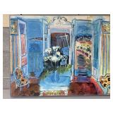 21ï¿½x27ï¿½ ï¿½Window Opening On Niceï¿½ By Raul Dufy