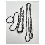 (3) Beaded Necklaces + Beaded Bracelet