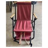 Red Outdoor Portable Chair