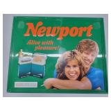 1985 Newport 21.5x17 Metal Retail Signage